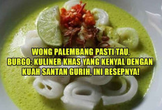 Wong Palembang Pasti Tau, Burgo: Kuliner Khas yang Kenyal Dengan Kuah Santan Gurih, Ini Resepnya!