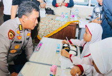 Gerak Cepat, Jalankan Program Pemerintah, Polda Sumsel Bagi-bagi Makan Sehat Bergizi Gratis di Sekolah Ini