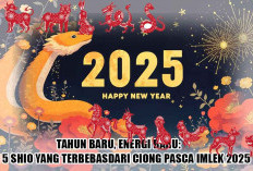 Tahun Baru, Energi Baru: Ini 5 Shio yang Terbebas dari Ciong Pasca Imlek 2025, Siapa Saja Mereka?