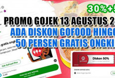 Promo GoJek 13 Agustus 2024, Ada Diskon GoFood Hingga 50 Persen Gratis Ongkir