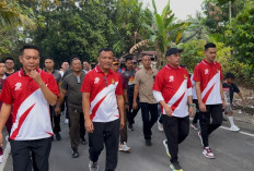 Wah! Ada Olahraga Bersama Digelar Polres Lahat, Dalam Rangka Apa