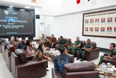 Mantapkan PKS Payroll Mabesad, Bank Mandiri Sambangi Makodam II Sriwijaya