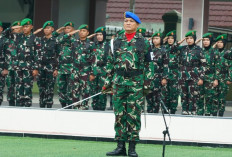 Pimpin Upacara Mingguan, Asops Kasdam II Sriwijaya Ingatkan Prajurit Tentang Ini