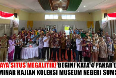 Kaya Situs Megalitik! Begini Kata 4 Pakar di Seminar Kajian Koleksi Museum Negeri Sumsel