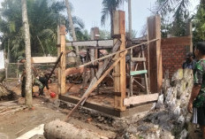 Progres Sapras MCK TMMD 128 Kodim 0405 Lahat Terus Dipantau
