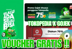 Klaim Kode Voucher GoJek Ada Cashback GoPay 15% hingga Rp50.000 untuk Belanja di Tokopedia