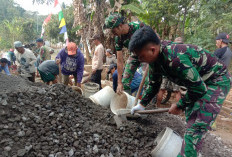 Bikin Terharu! Kerja Ikhlas Satgas TMMD Kodim 0714/Salatiga Panen Pujian Warga Gombyong Semarang