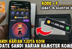 Sandi dan Combo Harian Hamster Kombat 16 Agustus 2024, Kombinasikan Kartunya, Raih 5 Juta Koin!