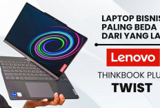 Lenovo ThinkBook Plus Gen 7 Auto Twist, Laptop dengan Desain Layar Terbalik yang Inovatif dan Fungsional!
