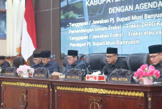 Pj Bupati dan Fraksi DPRD Berikan Tanggapan/Jawaban terhadap 3 Raperda Pemerintah Muba TA 2023
