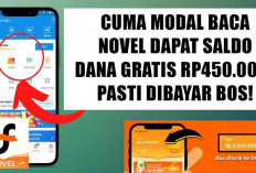 Cuma Modal Baca Novel Dapat Saldo DANA Gratis Rp450.000, Pasti Dibayar Bos!