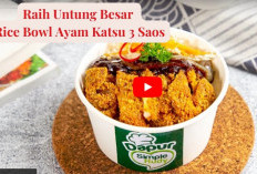 Gacor Dapat Cuan! Yuk Jualan Rice Bowl Ayam Katsu 3 Saos, Raih Untung Besar