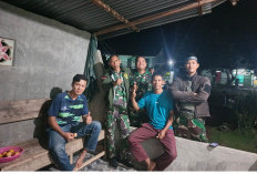 Anggota Koramil 405-13 Dempo Selatan Dibantu Warga Laksanakan Mitigasi Kolaborasi, Ini Tujuannya 