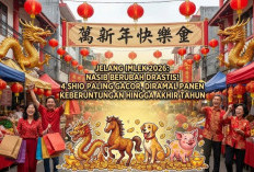 Jelang Imlek 2026, Nasib Berubah Drastis! 4 Shio Paling Gacor, Diramal Panen Keberuntungan Hingga Akhir Tahun