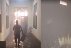 Kantor BAPPEDA Ogan Ilir Nyaris Hangus Terbakar, Untung Ada Orang Ini