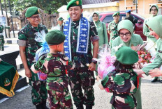 Kunker ke Kodim OKI, Danrem Gapo Beri Pengarahan di Kodim OKI