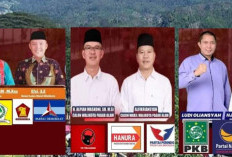 Tiga Paslon di Pilkada Pagaralam, Hepi Nomor 1, Alaf Nomor 2, dan Luber Nomor3