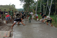 Dari Desa untuk Indonesia! Intip Aksi Satgas TMMD Kodim Salatiga & Warga Ngecor Jalan di Dusun Kaliwarak