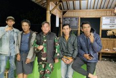 Jaga Kamtibmas Babinsa Koramil 405-13 Dempo Selatan Saling Support Bersama Warga Jokoh
