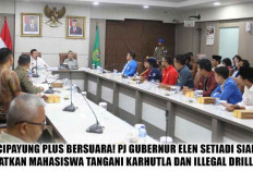 Cipayung Plus Bersuara! Pj Gubernur Elen Setiadi Siap Libatkan Mahasiswa Tangani Karhutla dan Illegal Drilling