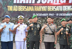 Puncak Perayaan Hari Juang TNI AD, Danrem 044/Gapo Ikut Upacara di BKB, Begini Kegiatannya 