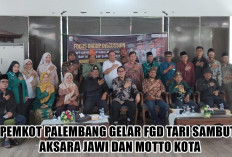 Lakukan Penguatan Identitas Budaya, Pemkot Palembang Gelar FGD Tari Sambut, Aksara Jawi dan Motto Kota