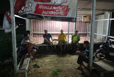 Santuy, Anggota Koramil 405-07 Pulau Pinang Siap Kawal Kamtibmas Wilayah Binaan