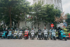 Asyiknya Keliling Kota Palembang dengan Yamaha Classy