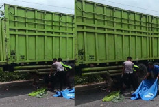 Hantam Truk Trailer yang Terparkir, Pengendara Sepeda Motor Asal Ogan Ilir ini Meninggal Ditempat