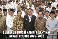 Hadiri Pelantikan APKASI Periode 2025–2030, Gubernur Sumsel Mantapkan Sinergi Daerah-Pusat Kian Solid