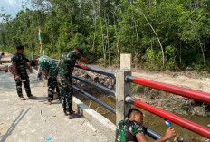 Selesai Tepat Waktu, Jembatan ARMCO Kodim Muba Kini Siap Beroperasi Penuh