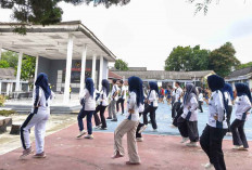 Tak Terhalang Jeruji Besi, Warga Binaan Rutan Baturaja Tetap Bugar Lewat Sabtu Sehat