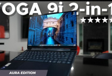 Lenovo Yoga 9i 2-in-1 Aura Edition, Laptop Premium Serba Bisa dengan Performa AI yang Menggebrak Dunia IT