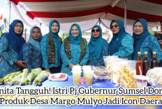 Wanita Tangguh! Istri Pj Gubernur Sumsel Dorong 5 Produk Desa Margo Mulyo Jadi Icon Daerah