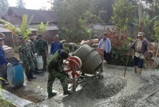 Sosok Sertu Ahmad di Balik Mesin Molen TMMD 129: Jaga Kualitas Adukan Cor Demi Jalan Mulus Cukil