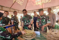 Program Hanpangan terpadu Kodim Bangka, Pimpinan Tertinggi Kodam II Sriwijaya Meresmikannya