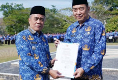Bupati Ogan Ilir Tunjuk Dicky Syailendra Plh Sekda Gantikan Muhsin Abdullah yang Purnatugas