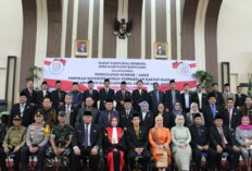 Hadiri Rapat Paripurna Istimewa DPRD, Ada Sosok Kajari Banyuasin, Berikut Wajahnya