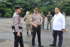 Ada Apa Ramai-ramai Polres Lahat Gelar Apel Gabungan, Untuk Amankan Ini Rupanya