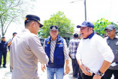 Gubernur Tinjau Lokasi Kebakaran Sumur Minyak di Keluang, Bupati Muba Usul Pelepasan Sebagian Lahan HGU