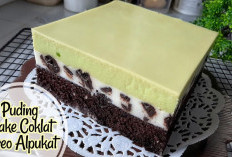 Camilan Manis Resep Puding Cake Cokelat Oreo Alpukat Bikin Anak Betah Dirumah
