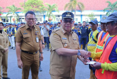 Pj Walikota Palembang Apresiasi PHL PUPR, Sebut Ratusan Pekerja Pejuang Sejati
