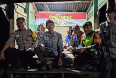 2 Anggota Babinsa Koramil 405-09 Kota Agung dan Polsek Mulak Ulu Lakukan Mitigasi Kolaborasi 