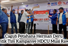 Lantik Tim Kampanye HDCU Musi Rawas, Herman Deru Target Raih Kemenangan Telak