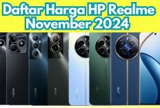 Saatnya Upgrade! Daftar Harga HP Realme November 2024, Siap Bikin Kamu Ngiler dengan Spesifikasi yang Keren