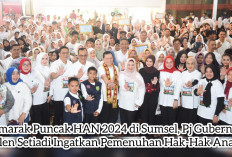 Semarak Puncak HAN 2024 di Sumsel, Pj Gubernur Elen Setiadi Ingatkan Pemenuhan Hak-Hak Anak 