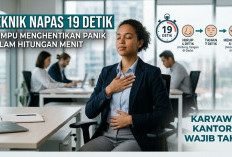 Teknik Napas 19 Detik Ini Disebut Mampu Menghentikan Panik dalam Hitungan Menit, Karyawan Kantoran Wajib Tahu!