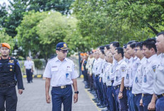 KAI Divre III Palembang Laksanakan Apel Gelar Pasukan Angkutan Lebaran 2024
