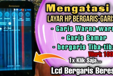 Tak Perlu Diservis! Begini Cara Praktis Mengatasi Layar Hp Bergaris, Cuma Modal Nol Rupiah