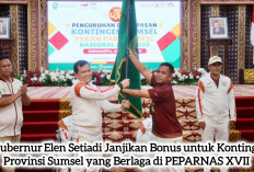 Kontingen Provinsi Sumsel yang Berlaga di PEPARNAS XVII Dijanjikan Bonus Besar, Jika…